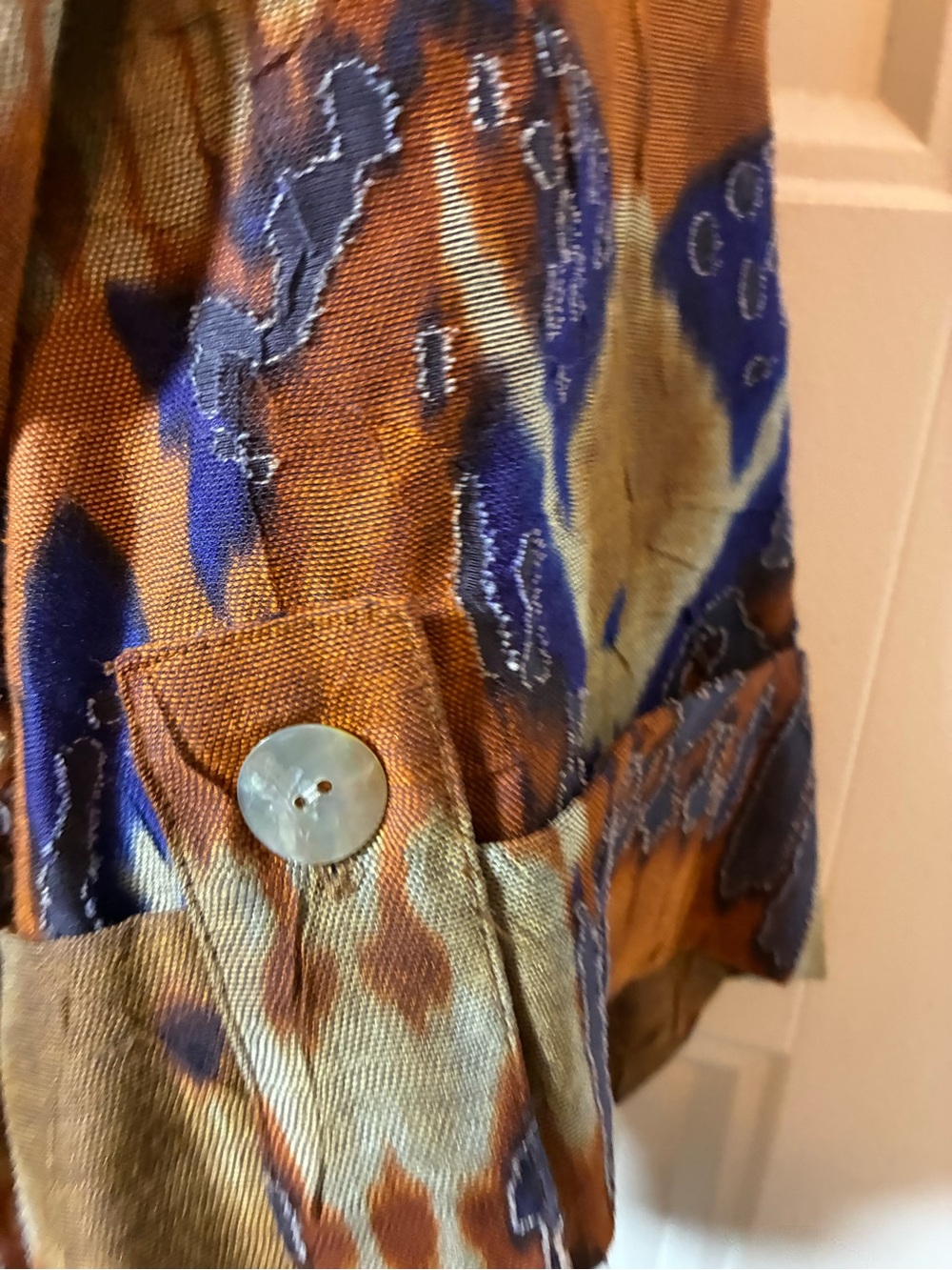 Ruby Rd. Multi-Color Button-Down Blouse - Picture 3 of 4